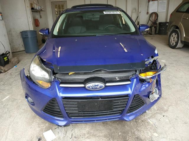 1FADP3N26EL362564 - 2014 FORD FOCUS TITANIUM BLUE photo 5