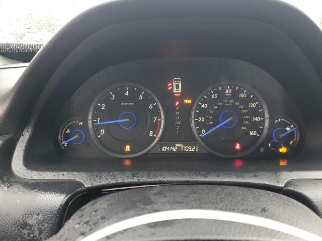 5J6TF2H51CL000576 - 2012 HONDA CROSSTOUR EXL შავი ფოტო 9