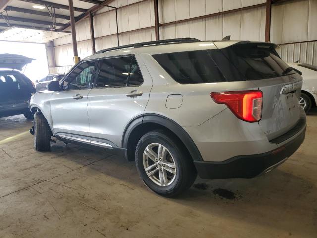 1FMSK8DH3PGA59946 - 2023 FORD EXPLORER XLT SILVER photo 2