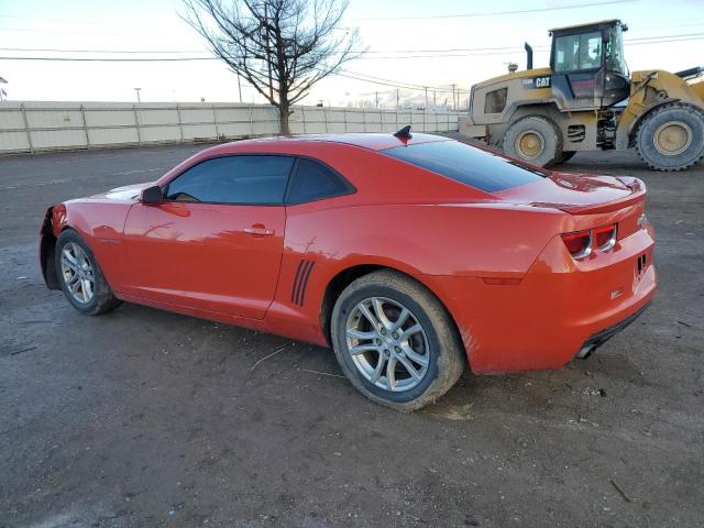 2G1FA1E38D9244001 - 2013 CHEVROLET CAMARO LS ORANGE photo 2