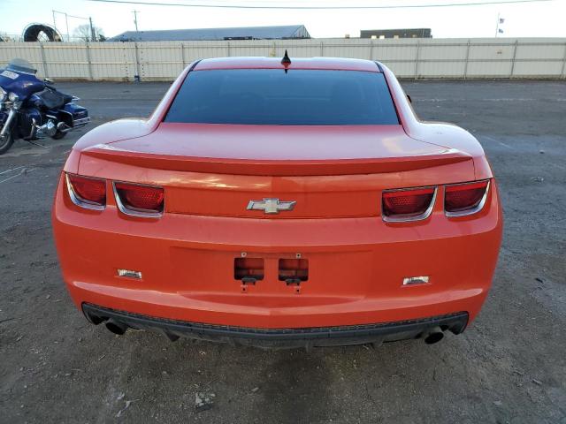 2G1FA1E38D9244001 - 2013 CHEVROLET CAMARO LS ORANGE photo 6