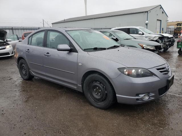 JM1BK123351290624 - 2005 MAZDA 3 S GRAY photo 4