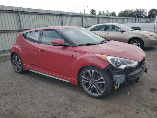 KMHTC6AE1HU308537 - 2017 HYUNDAI VELOSTER TURBO 红色 照片 4