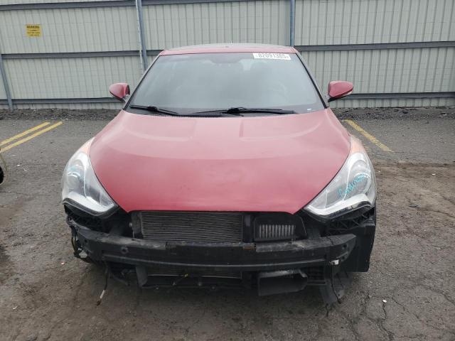 KMHTC6AE1HU308537 - 2017 HYUNDAI VELOSTER TURBO 红色 照片 5