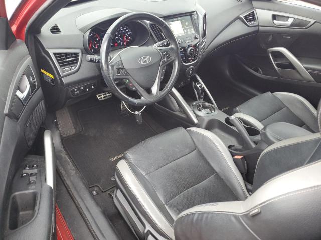 KMHTC6AE1HU308537 - 2017 HYUNDAI VELOSTER TURBO 红色 照片 8