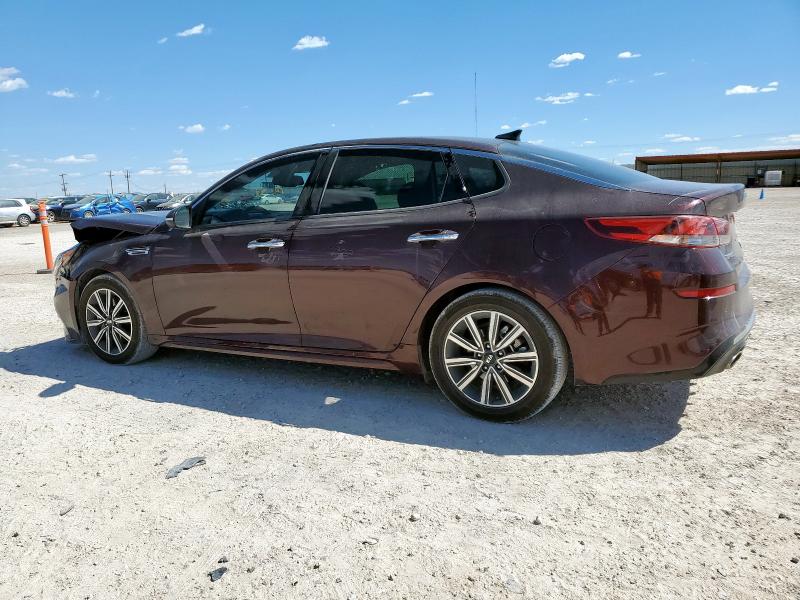 5XXGU4L1XKG338859 - 2019 KIA OPTIMA EX Bordo foto 2