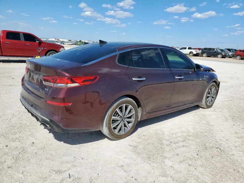 5XXGU4L1XKG338859 - 2019 KIA OPTIMA EX Bordo foto 3
