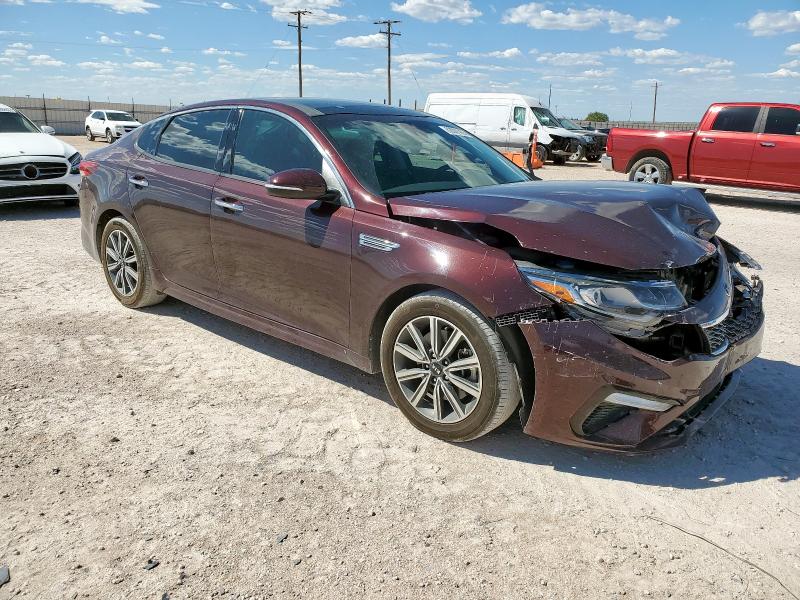 5XXGU4L1XKG338859 - 2019 KIA OPTIMA EX Bordo foto 4