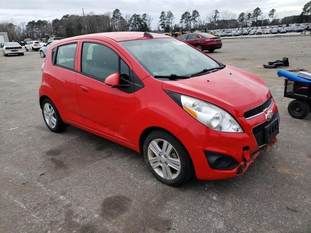 KL8CD6S93FC795254 - 2015 CHEVROLET SPARK 1LT RED photo 4