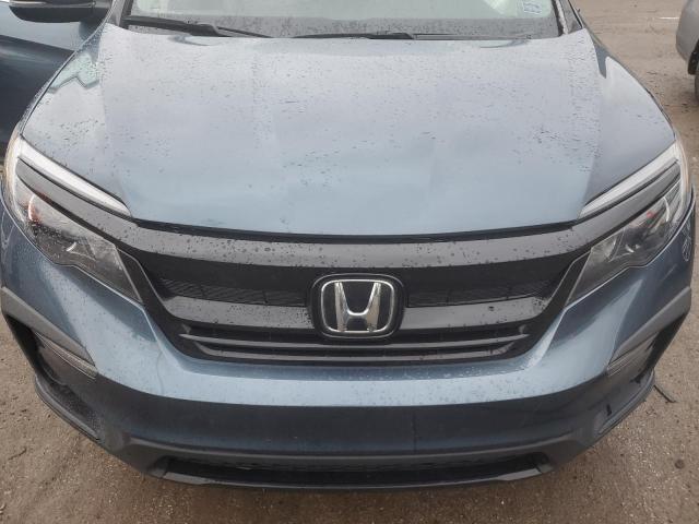 5FNYF6H2XNB044073 - 2022 HONDA PILOT SE BLUE photo 11