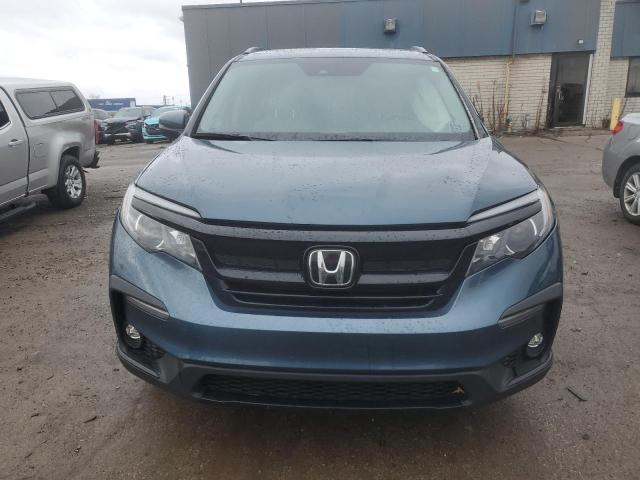 5FNYF6H2XNB044073 - 2022 HONDA PILOT SE BLUE photo 5