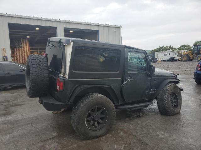 1J4AA2D16BL581175 - 2011 JEEP WRANGLER SPORT GREEN photo 3