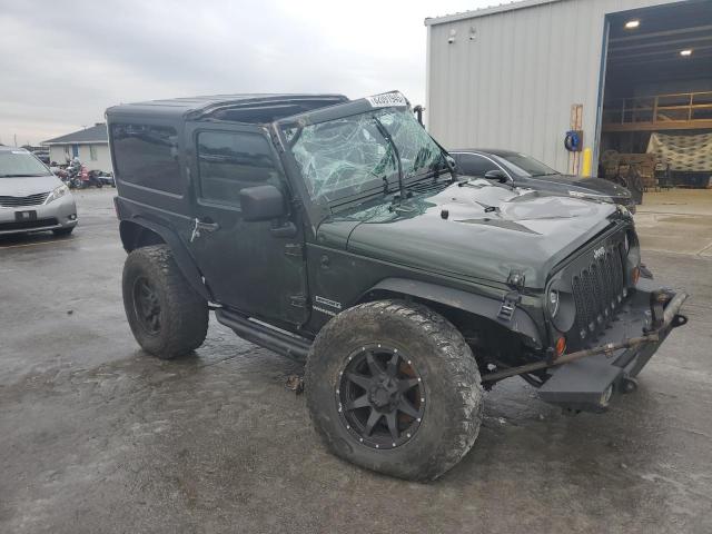 1J4AA2D16BL581175 - 2011 JEEP WRANGLER SPORT GREEN photo 4