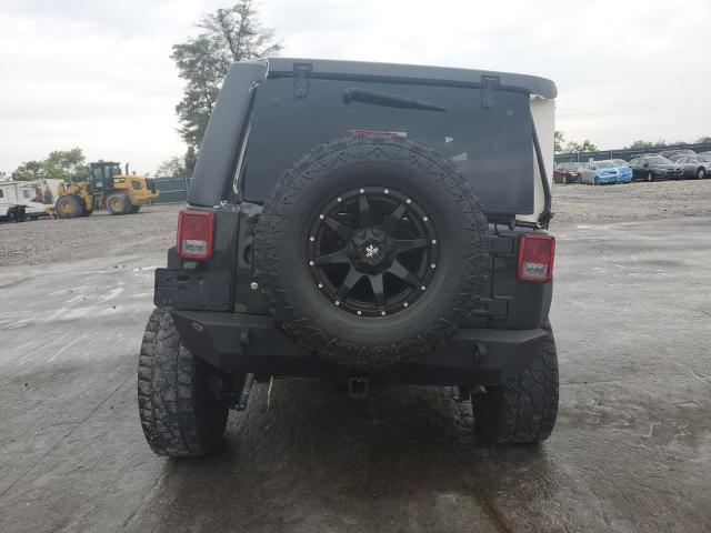 1J4AA2D16BL581175 - 2011 JEEP WRANGLER SPORT GREEN photo 6