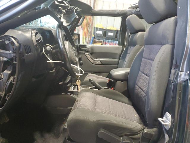 1J4AA2D16BL581175 - 2011 JEEP WRANGLER SPORT GREEN photo 7