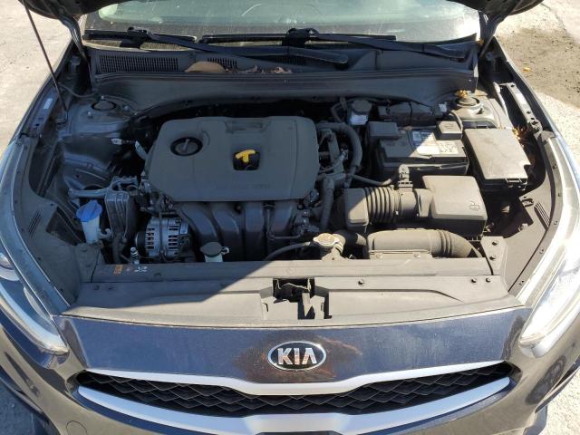 3KPF24AD8ME345934 - 2021 KIA FORTE FE GRAY photo 11