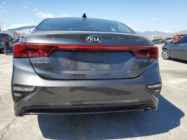 3KPF24AD8ME345934 - 2021 KIA FORTE FE GRAY photo 6