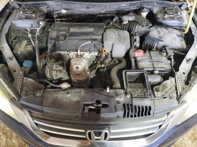 1HGCR2F37DA116281 - 2013 HONDA ACCORD LX BLUE photo 11