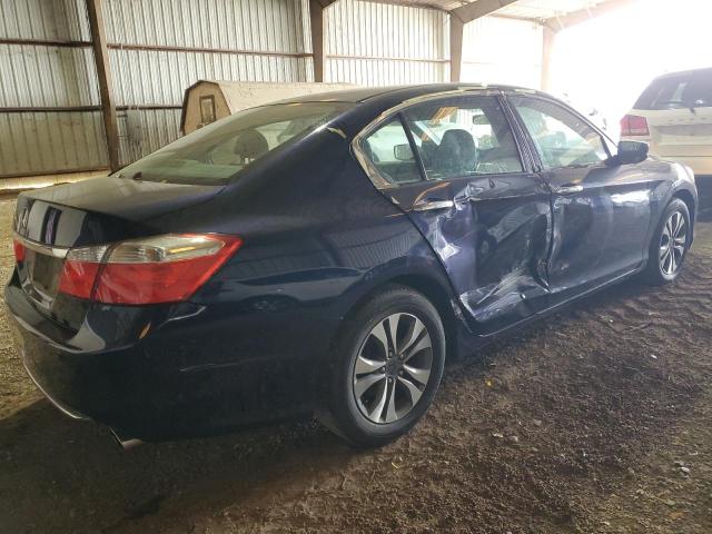 1HGCR2F37DA116281 - 2013 HONDA ACCORD LX BLUE photo 3