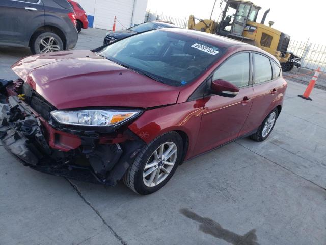1FADP3KEXFL375740 - 2015 FORD FOCUS SE RED photo 1