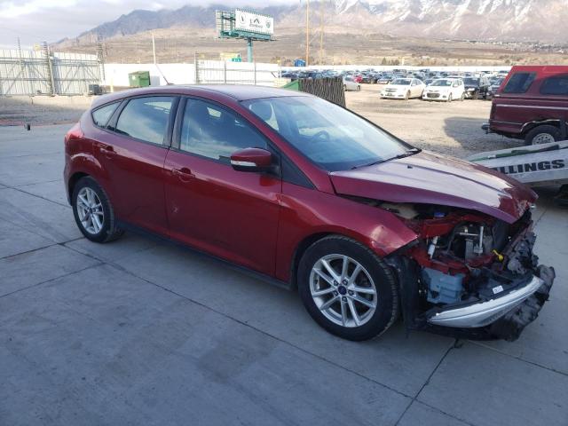 1FADP3KEXFL375740 - 2015 FORD FOCUS SE RED photo 4