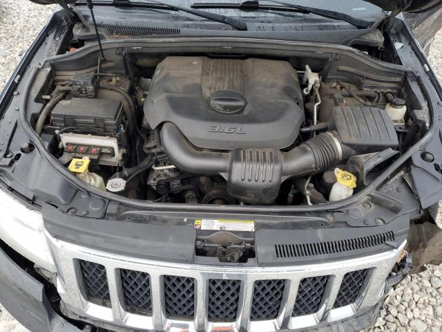 1J4RR6GG4BC657964 - 2011 JEEP GRAND CHER OVERLAND GRAY photo 11