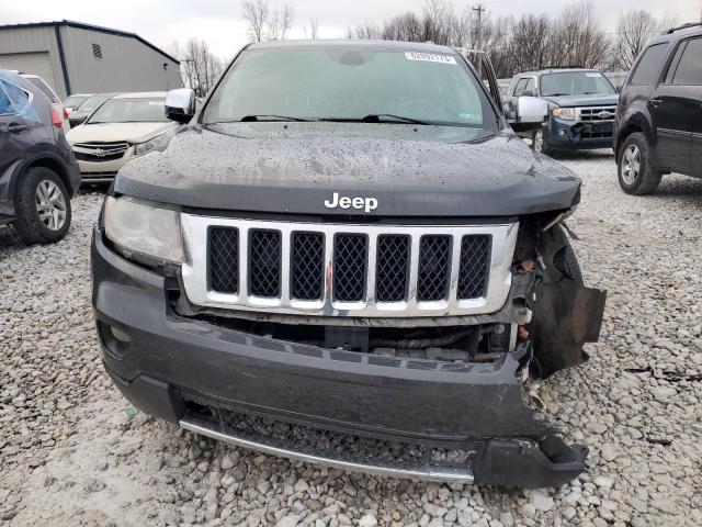 1J4RR6GG4BC657964 - 2011 JEEP GRAND CHER OVERLAND GRAY photo 5