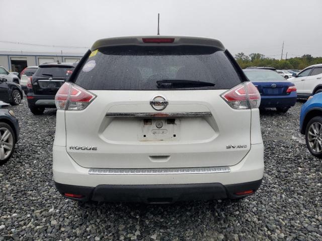 5N1AT2MV0FC793977 - 2015 NISSAN ROGUE S WHITE photo 6