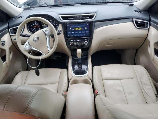 5N1AT2MV0FC793977 - 2015 NISSAN ROGUE S WHITE photo 8