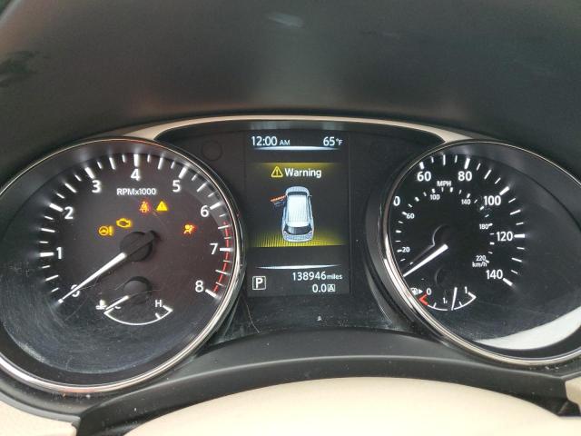 5N1AT2MV0FC793977 - 2015 NISSAN ROGUE S WHITE photo 9