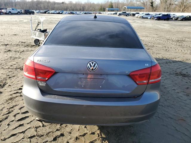 1VWBH7A39CC036711 - 2012 VOLKSWAGEN PASSAT SE GRAY photo 6