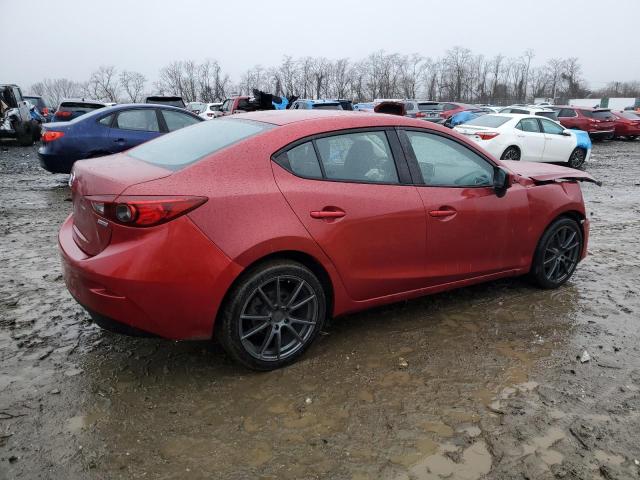 JM1BM1T78G1296904 - 2016 MAZDA 3 SPORT RED photo 3