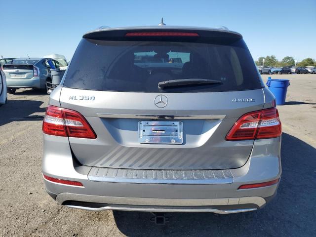 4JGDA5HB3EA348132 - 2014 MERCEDES-BENZ ML 350 4MATIC GRAY photo 6