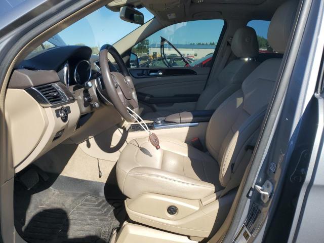 4JGDA5HB3EA348132 - 2014 MERCEDES-BENZ ML 350 4MATIC GRAY photo 7