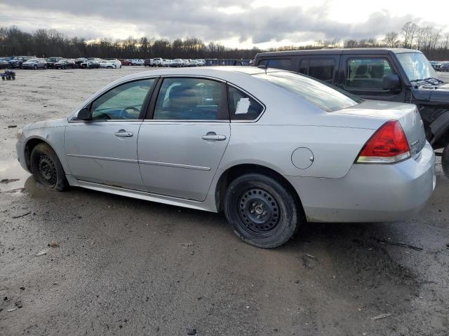 2G1WB5EN6A1224118 - 2010 CHEVROLET IMPALA LT SILVER photo 2