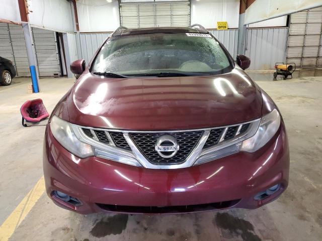 JN8AZ1MU8CW108417 - 2012 NISSAN MURANO S BURGUNDY photo 5