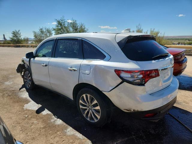 5FRYD4H47EB003636 - 2014 ACURA MDX TECHNOLOGY Սպիտակ լուսանկար 2