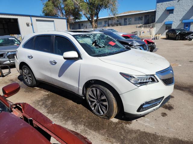 5FRYD4H47EB003636 - 2014 ACURA MDX TECHNOLOGY Սպիտակ լուսանկար 4