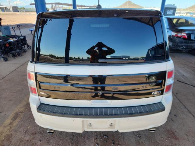 2FMGK5C86JBA09174 - 2018 FORD FLEX SEL 白色 照片 6