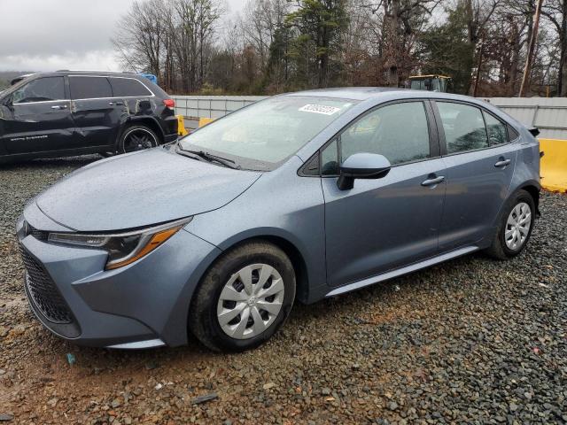 5YFDPMAE2MP174064 - 2021 TOYOTA COROLLA L BLUE photo 1