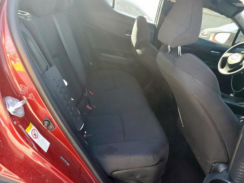 NMTKHMBX3KR089046 - 2019 TOYOTA C-HR XLE RED photo 10