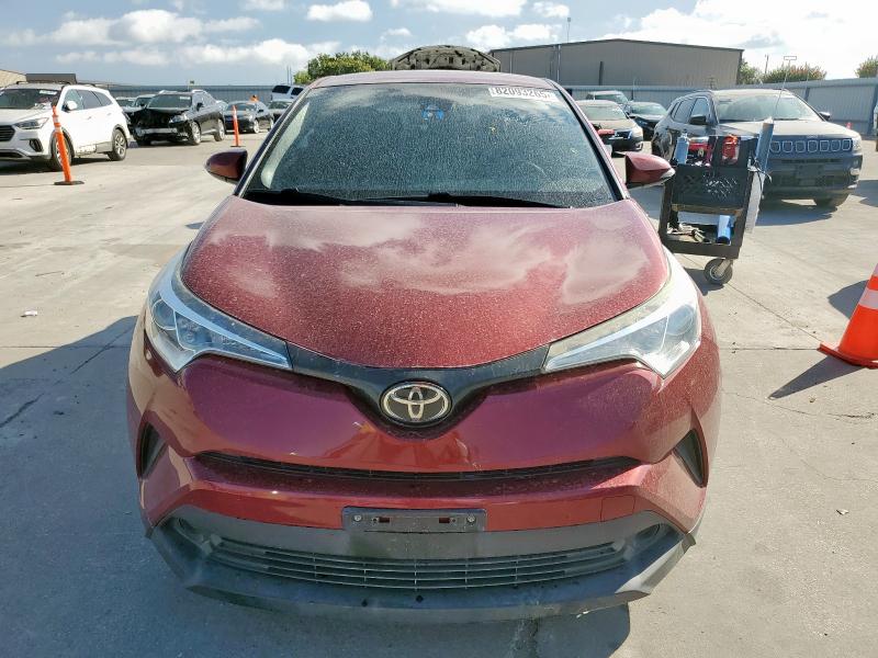NMTKHMBX3KR089046 - 2019 TOYOTA C-HR XLE RED photo 5