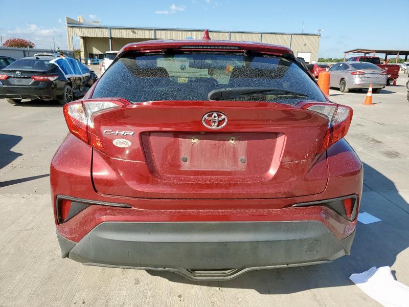 NMTKHMBX3KR089046 - 2019 TOYOTA C-HR XLE RED photo 6