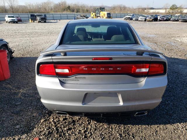 2C3CDXBG1EH344500 - 2014 DODGE CHARGER SE SILVER photo 6