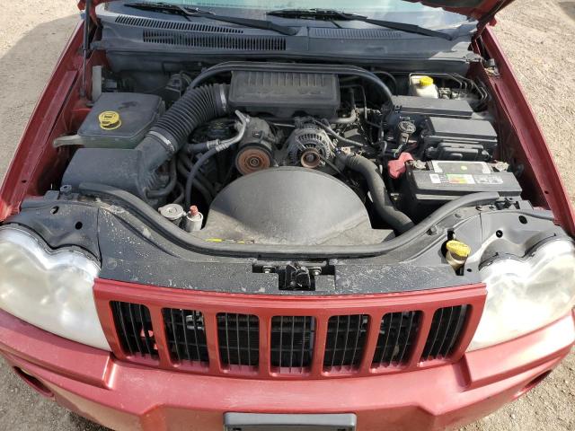 1J4GR48K66C152092 - 2006 JEEP GRAND CHER LAREDO Qırmızı foto 11