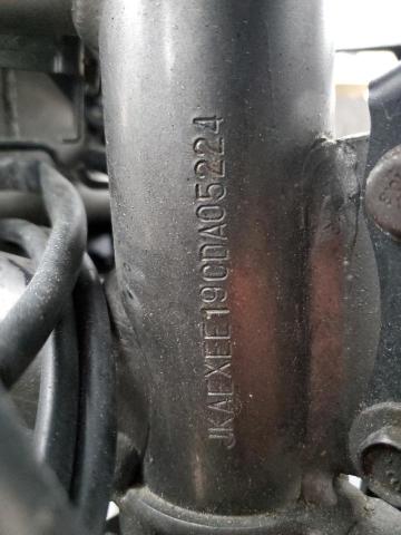 JKAEXEE19CDA05224 - 2012 KAWASAKI EX650 EC BLACK photo 9