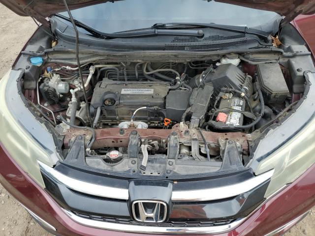 2HKRM3H79FH525455 - 2015 HONDA CR-V EXL BURGUNDY photo 11