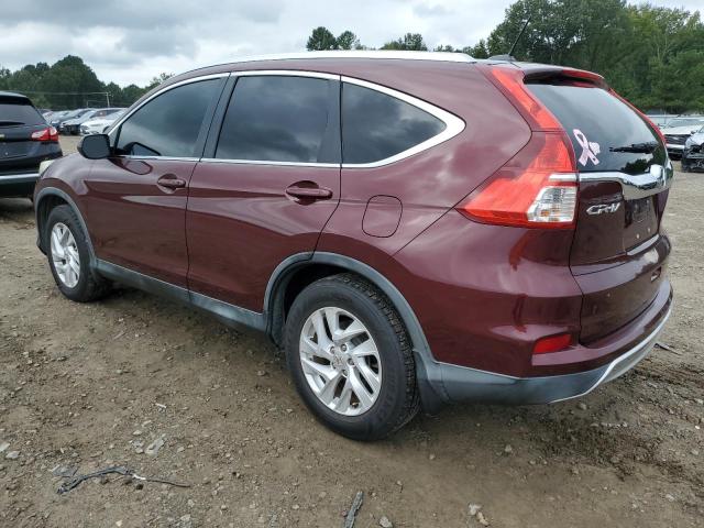 2HKRM3H79FH525455 - 2015 HONDA CR-V EXL BURGUNDY photo 2
