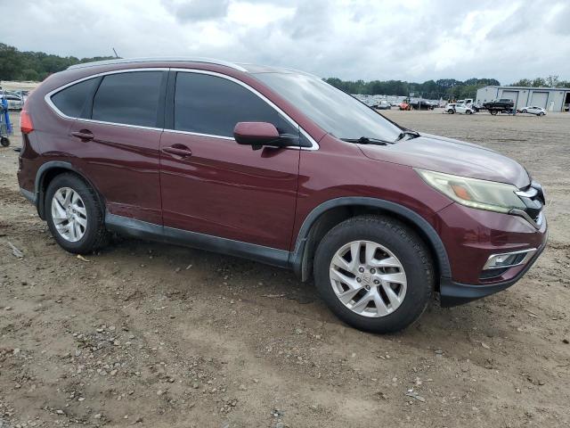 2HKRM3H79FH525455 - 2015 HONDA CR-V EXL BURGUNDY photo 4