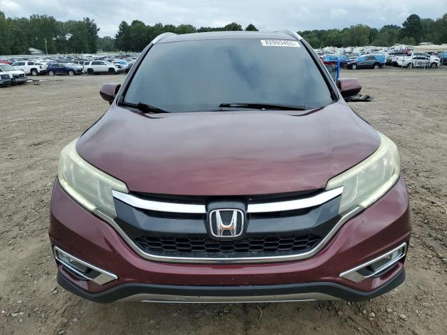 2HKRM3H79FH525455 - 2015 HONDA CR-V EXL BURGUNDY photo 5
